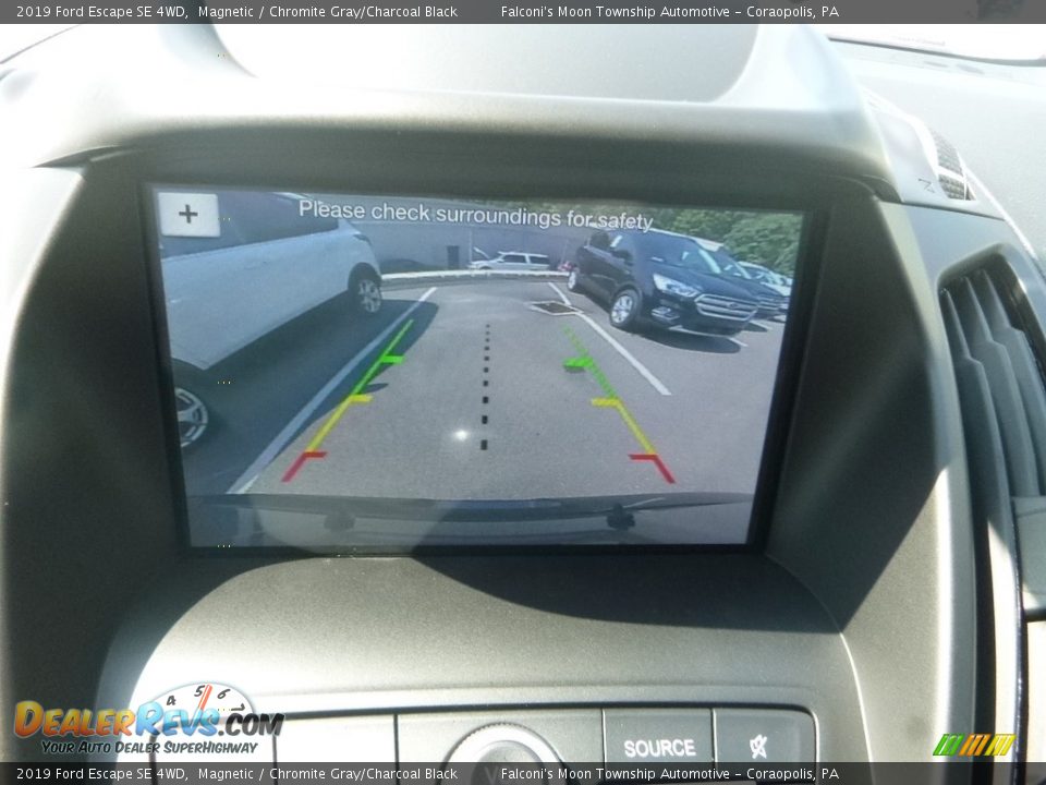 2019 Ford Escape SE 4WD Magnetic / Chromite Gray/Charcoal Black Photo #14