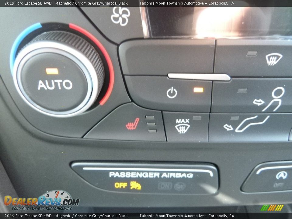 2019 Ford Escape SE 4WD Magnetic / Chromite Gray/Charcoal Black Photo #15