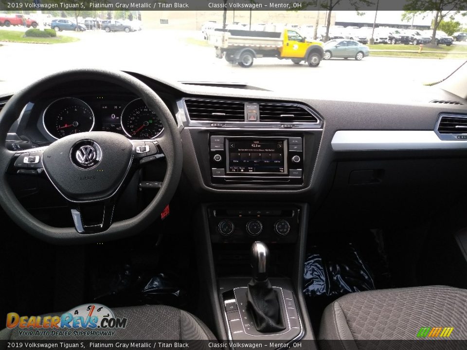 2019 Volkswagen Tiguan S Platinum Gray Metallic / Titan Black Photo #3