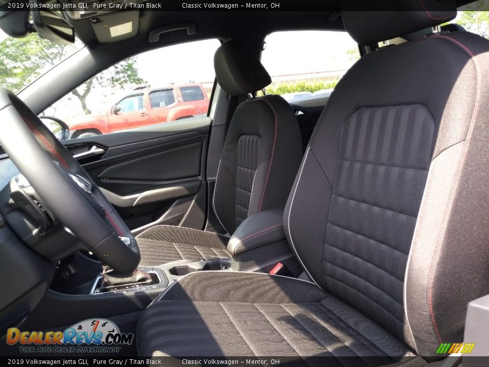 2019 Volkswagen Jetta GLI Pure Gray / Titan Black Photo #3