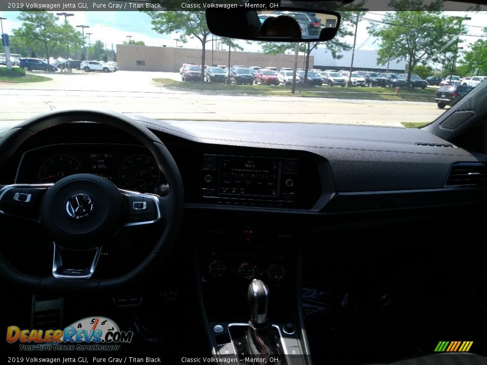2019 Volkswagen Jetta GLI Pure Gray / Titan Black Photo #4