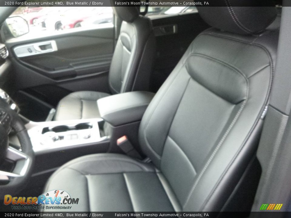 2020 Ford Explorer Limited 4WD Blue Metallic / Ebony Photo #10