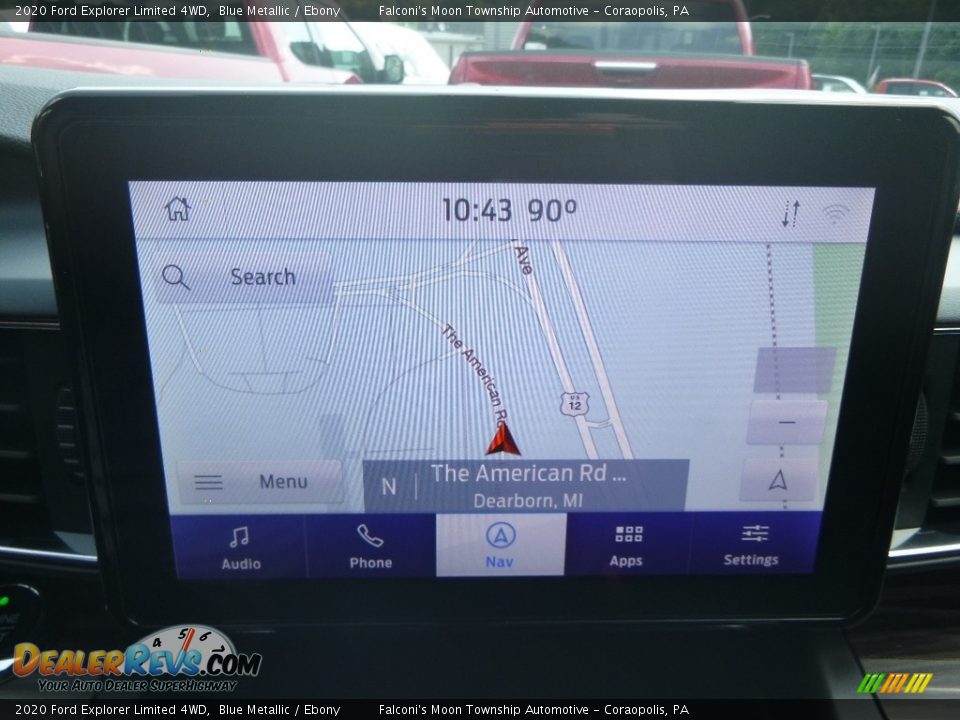Navigation of 2020 Ford Explorer Limited 4WD Photo #13