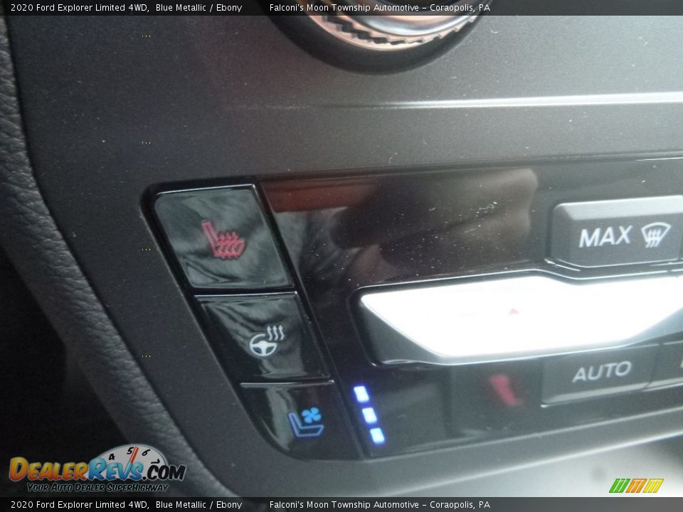2020 Ford Explorer Limited 4WD Blue Metallic / Ebony Photo #15