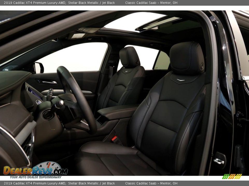 2019 Cadillac XT4 Premium Luxury AWD Stellar Black Metallic / Jet Black Photo #5
