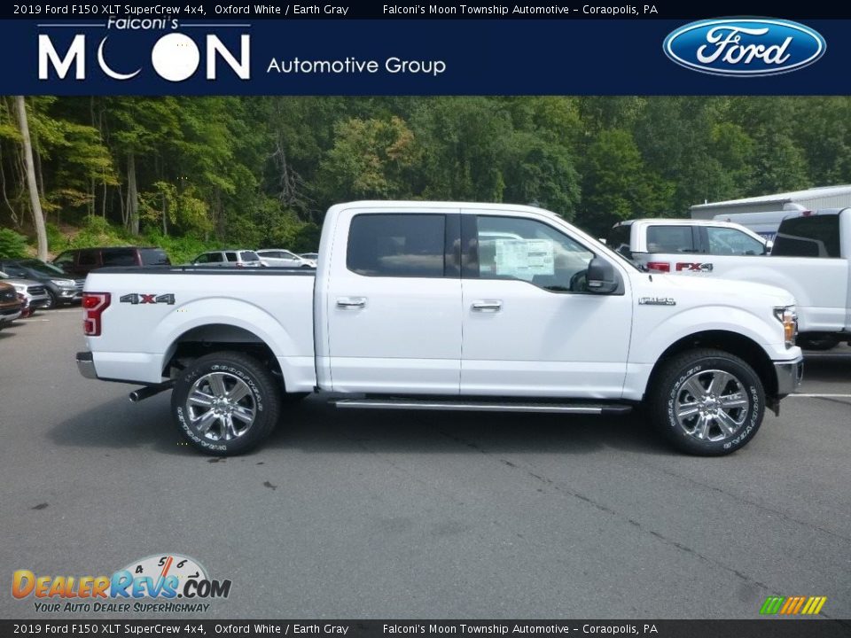 2019 Ford F150 XLT SuperCrew 4x4 Oxford White / Earth Gray Photo #1