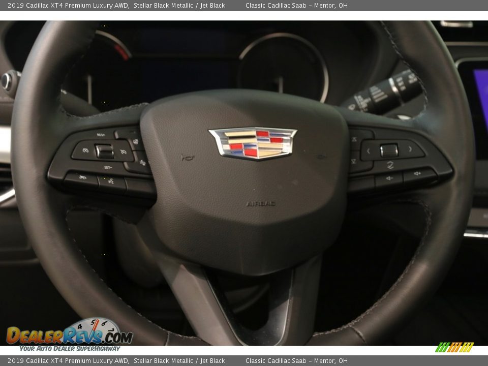 2019 Cadillac XT4 Premium Luxury AWD Stellar Black Metallic / Jet Black Photo #6