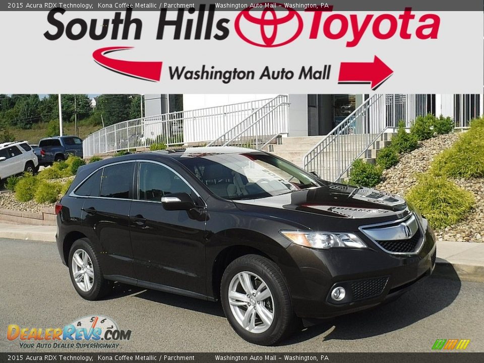 2015 Acura RDX Technology Kona Coffee Metallic / Parchment Photo #1