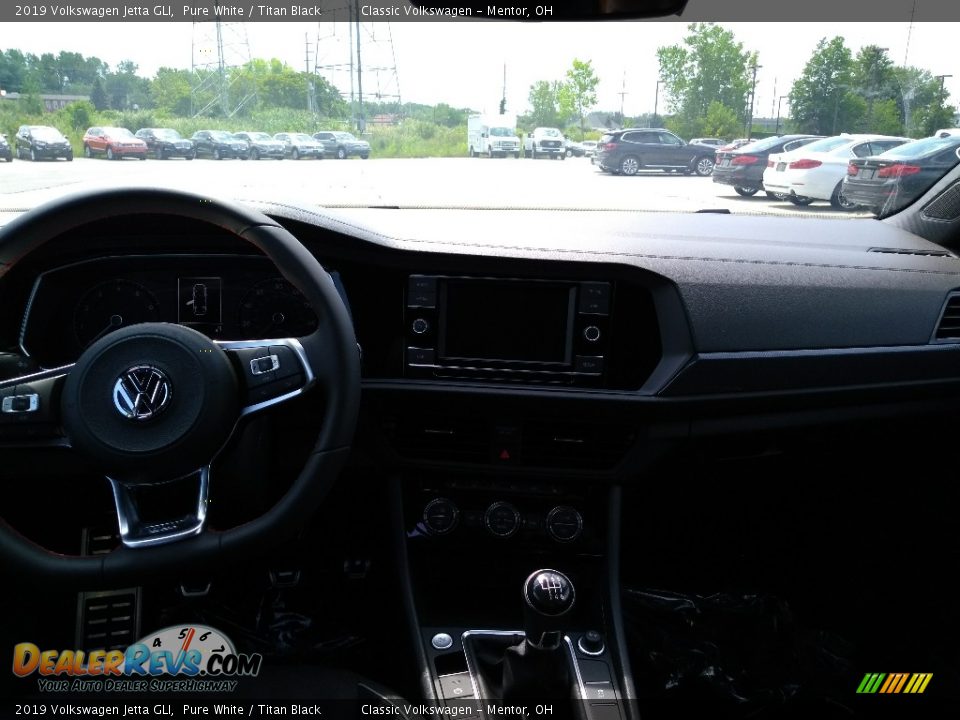 2019 Volkswagen Jetta GLI Pure White / Titan Black Photo #4