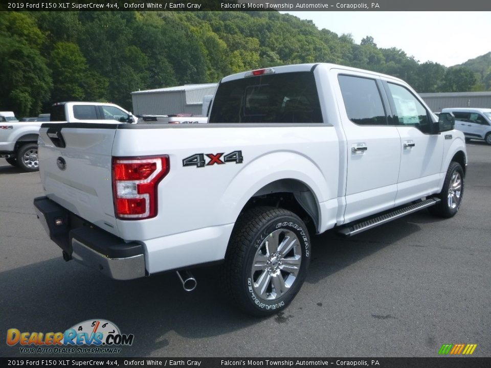 2019 Ford F150 XLT SuperCrew 4x4 Oxford White / Earth Gray Photo #2