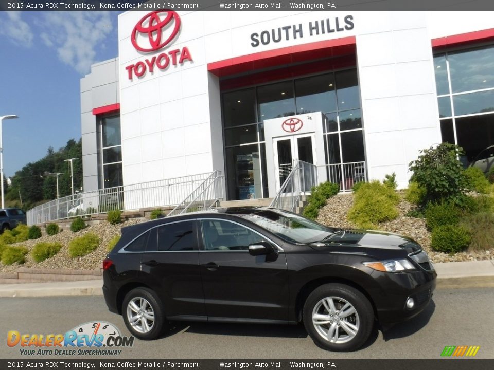2015 Acura RDX Technology Kona Coffee Metallic / Parchment Photo #2