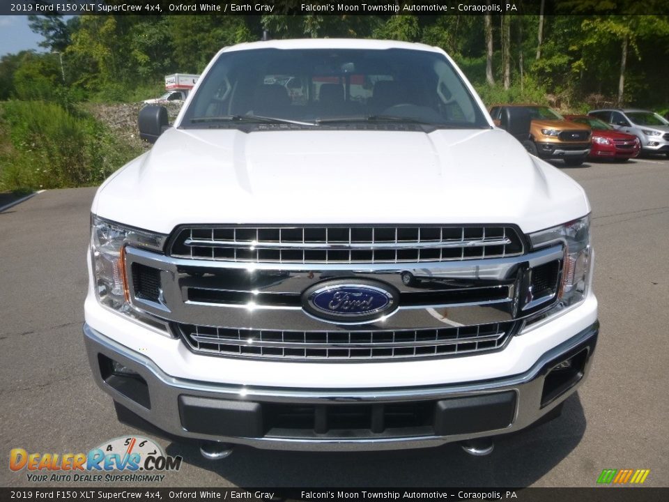 2019 Ford F150 XLT SuperCrew 4x4 Oxford White / Earth Gray Photo #4