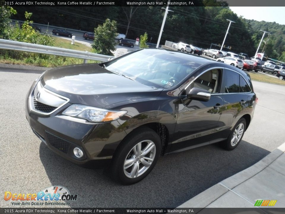 2015 Acura RDX Technology Kona Coffee Metallic / Parchment Photo #6