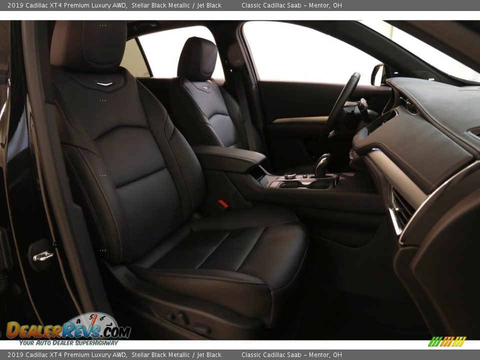 2019 Cadillac XT4 Premium Luxury AWD Stellar Black Metallic / Jet Black Photo #14
