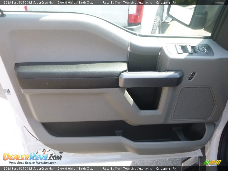 2019 Ford F150 XLT SuperCrew 4x4 Oxford White / Earth Gray Photo #11