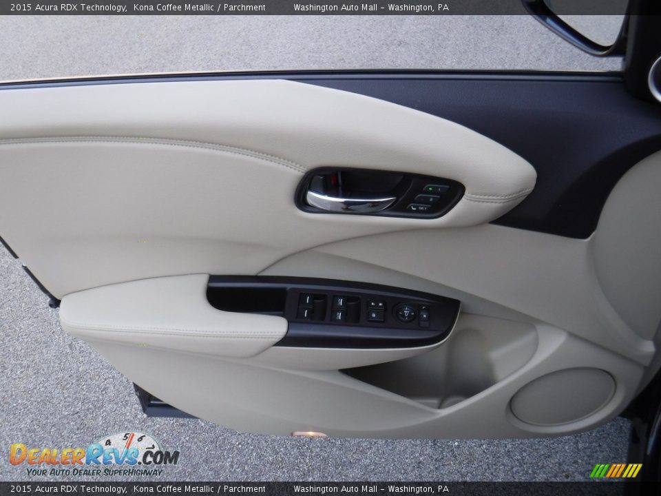 2015 Acura RDX Technology Kona Coffee Metallic / Parchment Photo #12