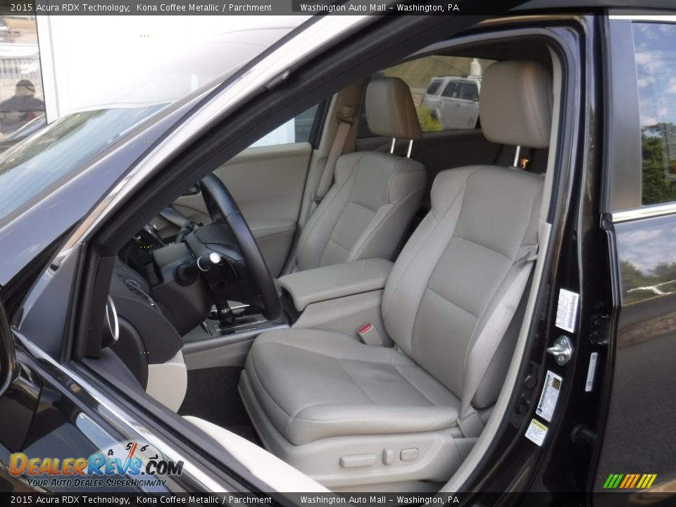 2015 Acura RDX Technology Kona Coffee Metallic / Parchment Photo #14