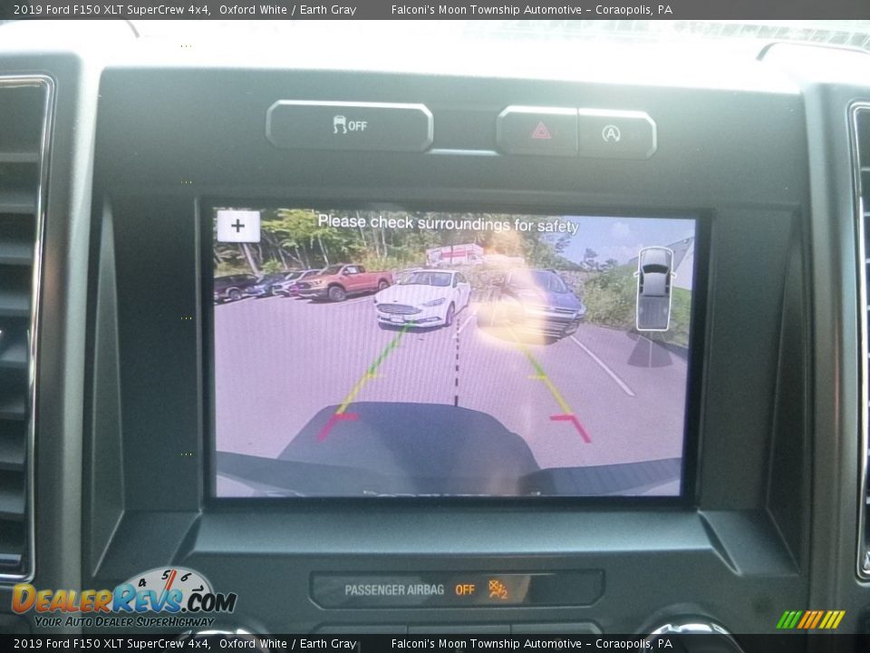 2019 Ford F150 XLT SuperCrew 4x4 Oxford White / Earth Gray Photo #15