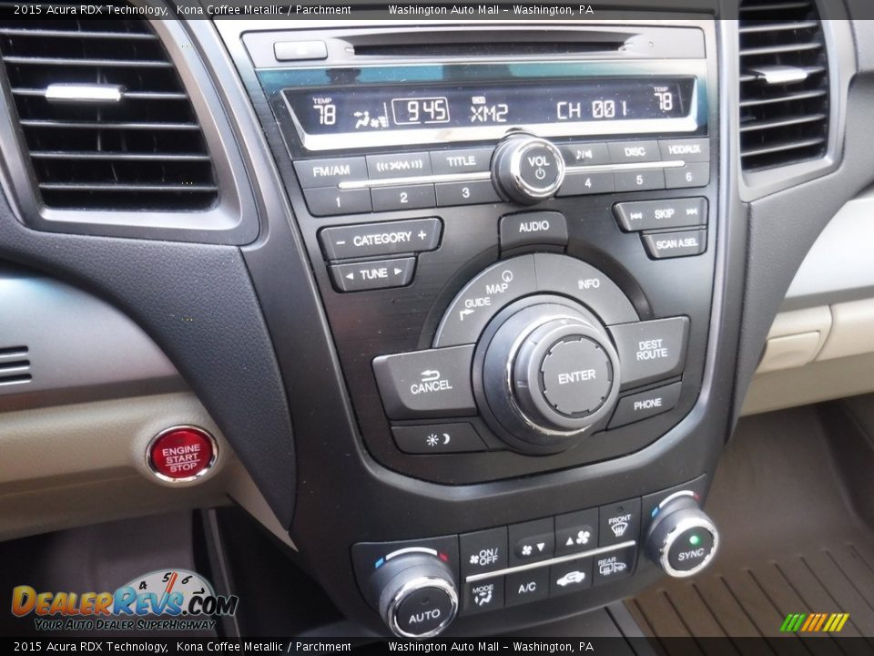 2015 Acura RDX Technology Kona Coffee Metallic / Parchment Photo #18