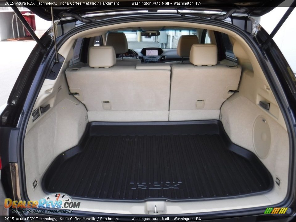 2015 Acura RDX Technology Kona Coffee Metallic / Parchment Photo #25