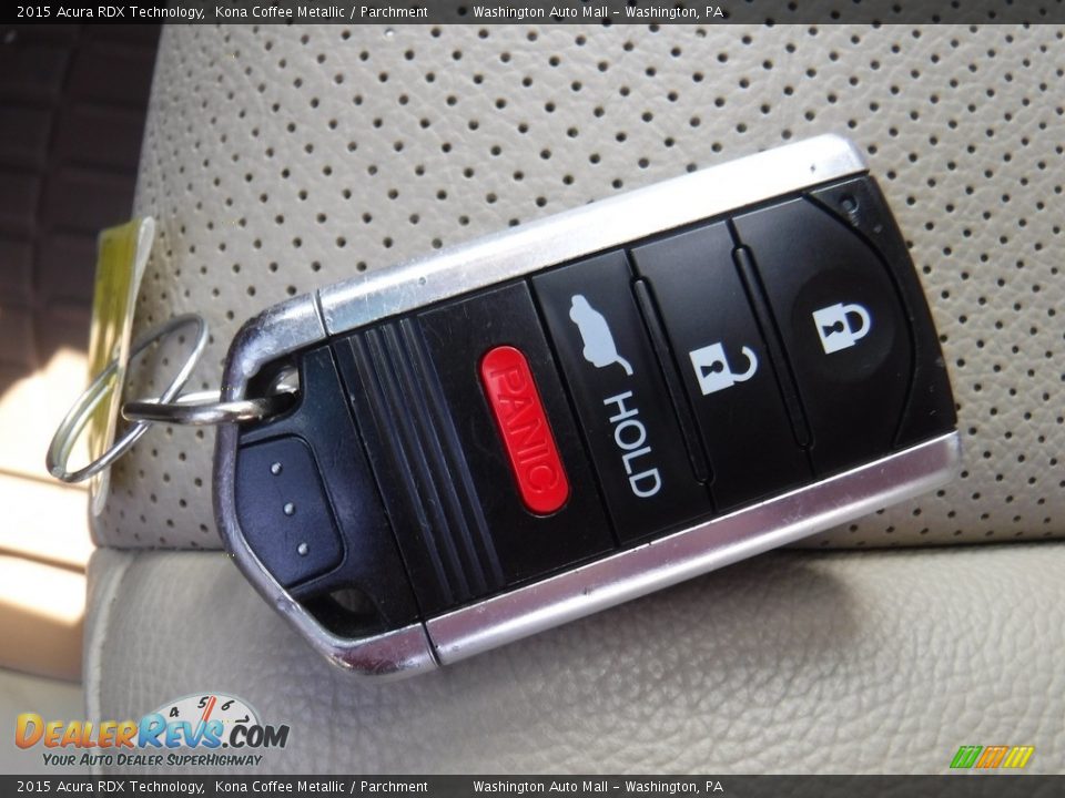 2015 Acura RDX Technology Kona Coffee Metallic / Parchment Photo #28