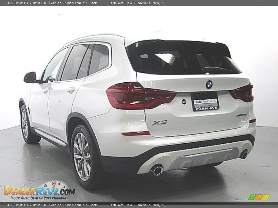 2019 BMW X3 xDrive30i Glacier Silver Metallic / Black Photo #3