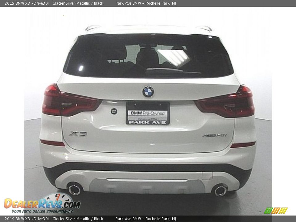 2019 BMW X3 xDrive30i Glacier Silver Metallic / Black Photo #4