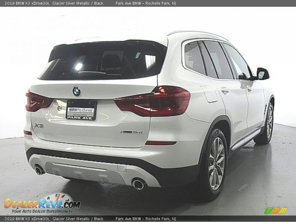 2019 BMW X3 xDrive30i Glacier Silver Metallic / Black Photo #5