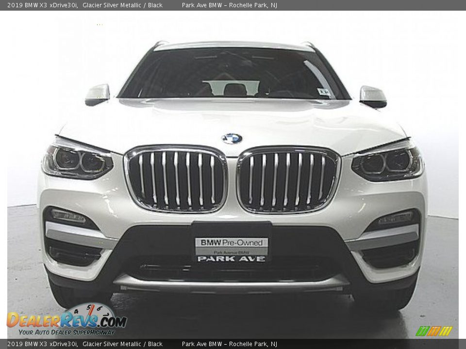 2019 BMW X3 xDrive30i Glacier Silver Metallic / Black Photo #8