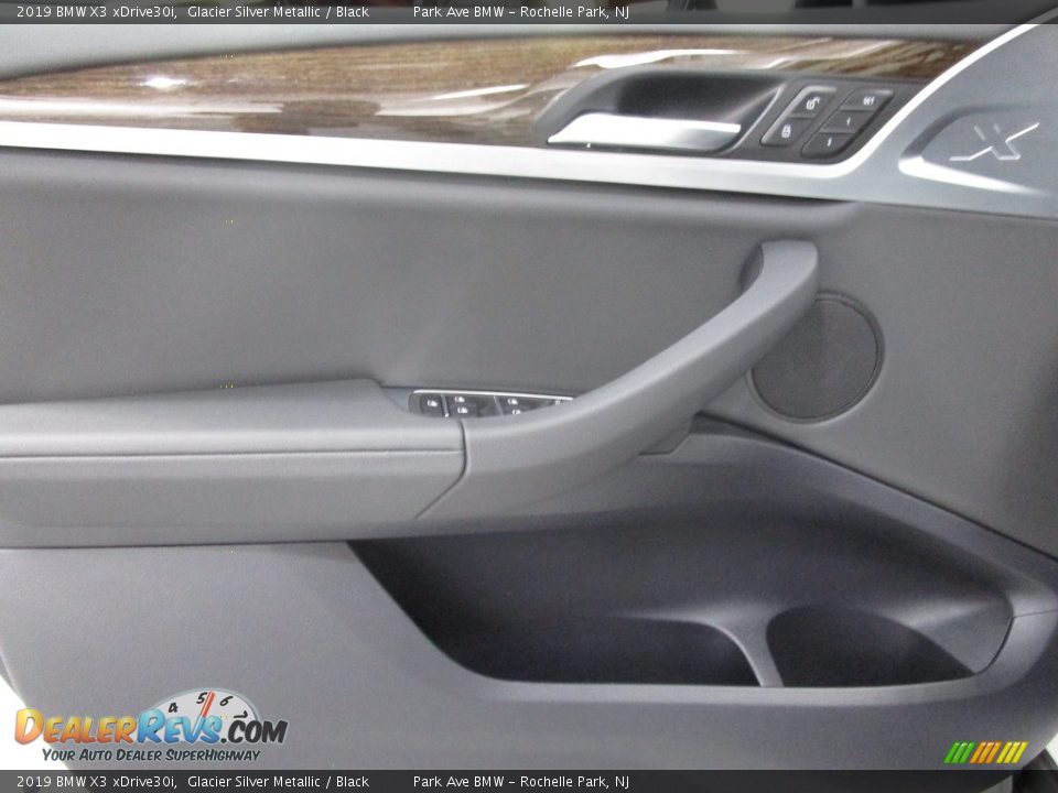 2019 BMW X3 xDrive30i Glacier Silver Metallic / Black Photo #9