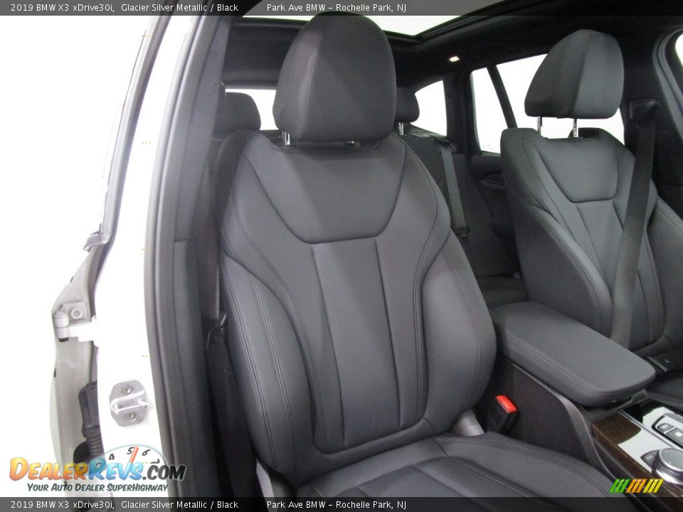 2019 BMW X3 xDrive30i Glacier Silver Metallic / Black Photo #16