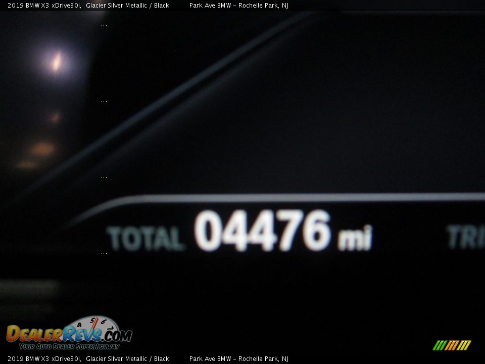 2019 BMW X3 xDrive30i Glacier Silver Metallic / Black Photo #25