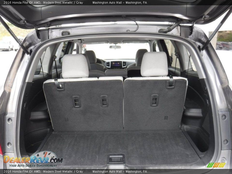 2016 Honda Pilot EX AWD Modern Steel Metallic / Gray Photo #24