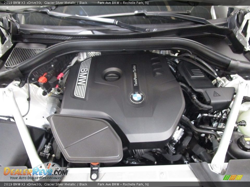 2019 BMW X3 xDrive30i Glacier Silver Metallic / Black Photo #31
