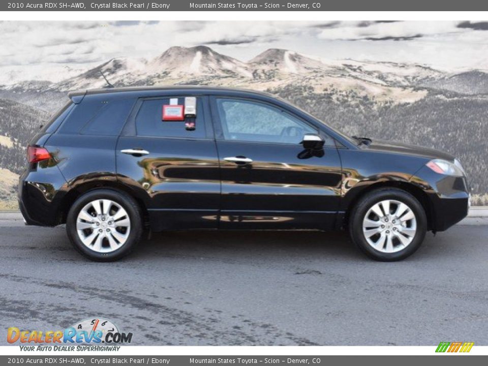 2010 Acura RDX SH-AWD Crystal Black Pearl / Ebony Photo #2