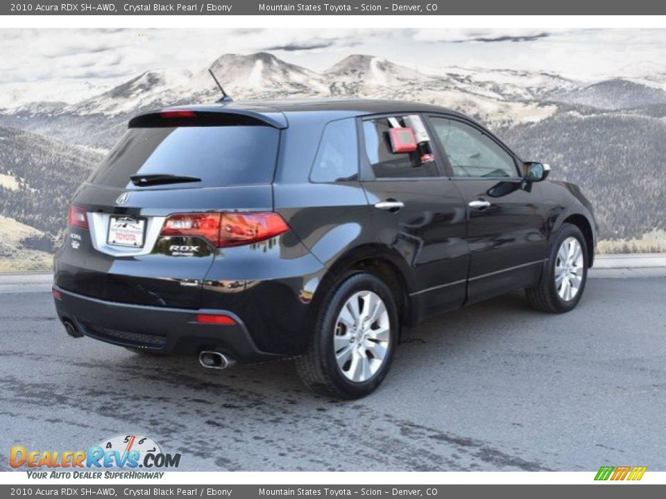 2010 Acura RDX SH-AWD Crystal Black Pearl / Ebony Photo #3