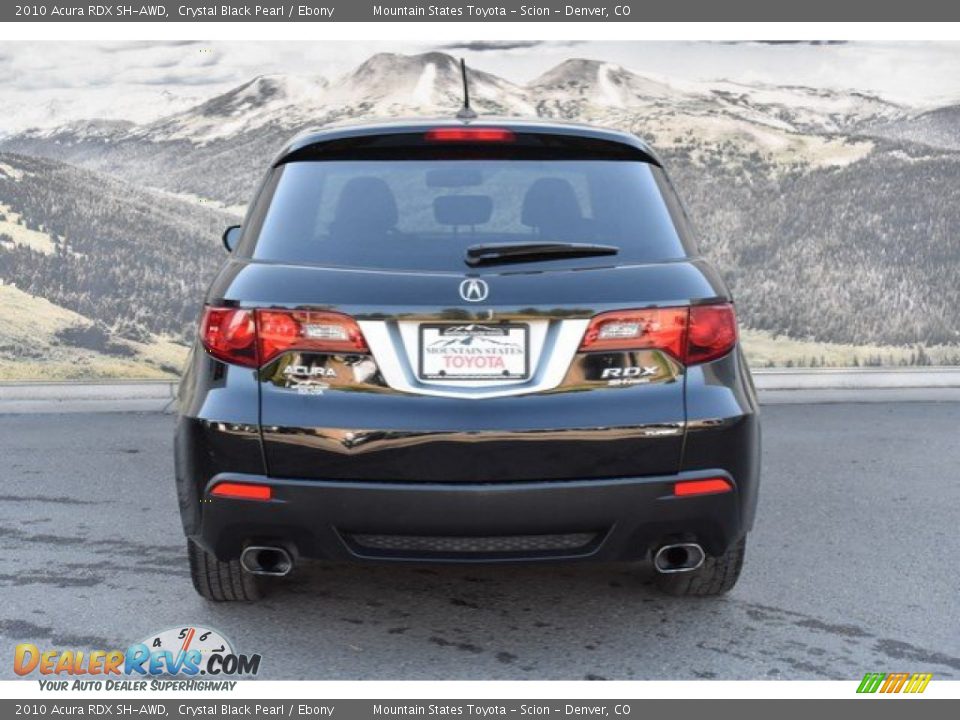 2010 Acura RDX SH-AWD Crystal Black Pearl / Ebony Photo #8