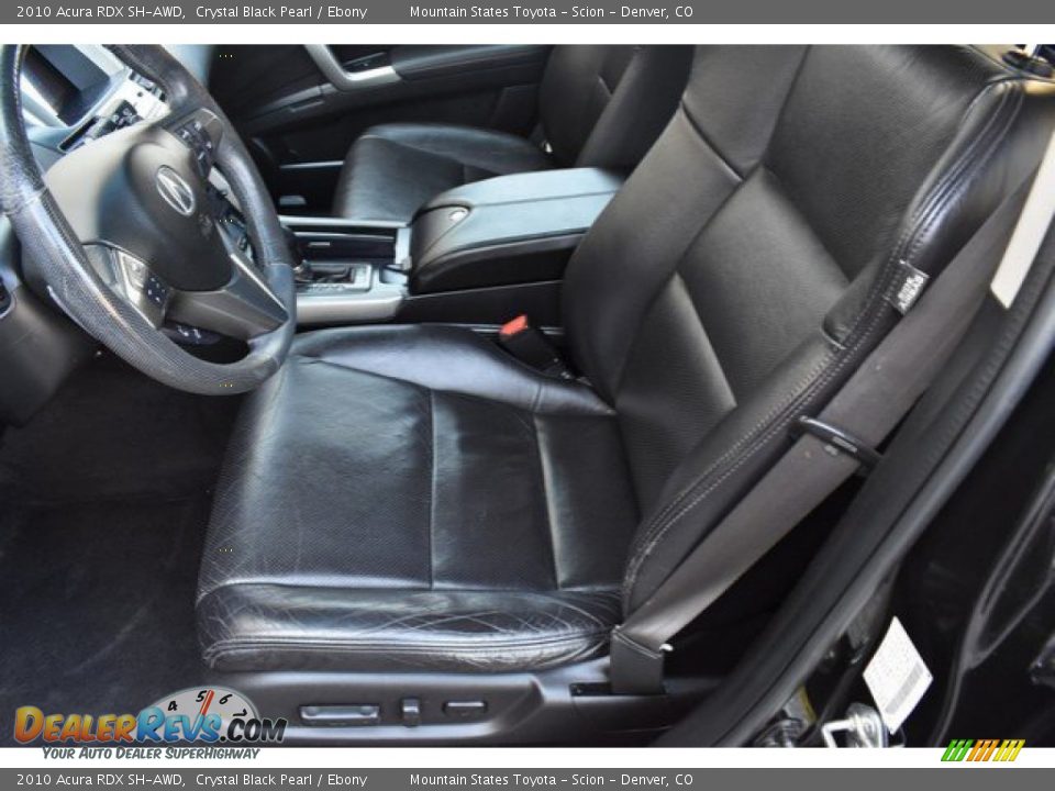 2010 Acura RDX SH-AWD Crystal Black Pearl / Ebony Photo #11