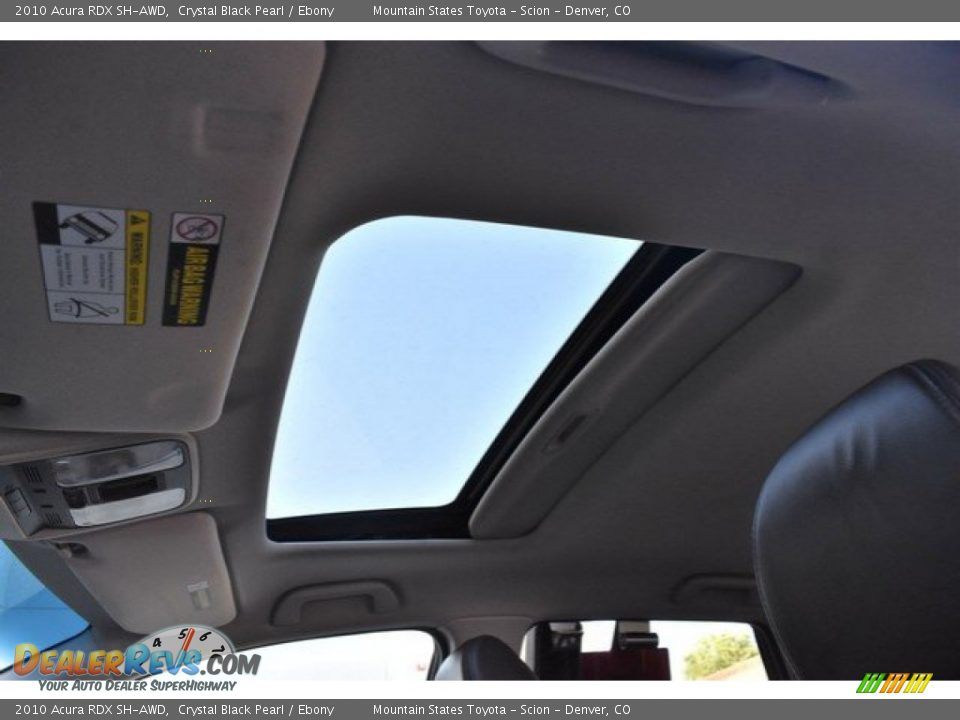 2010 Acura RDX SH-AWD Crystal Black Pearl / Ebony Photo #14