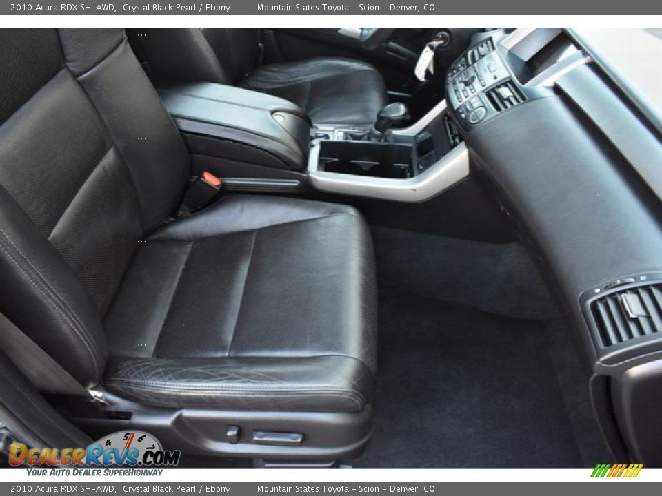 2010 Acura RDX SH-AWD Crystal Black Pearl / Ebony Photo #18