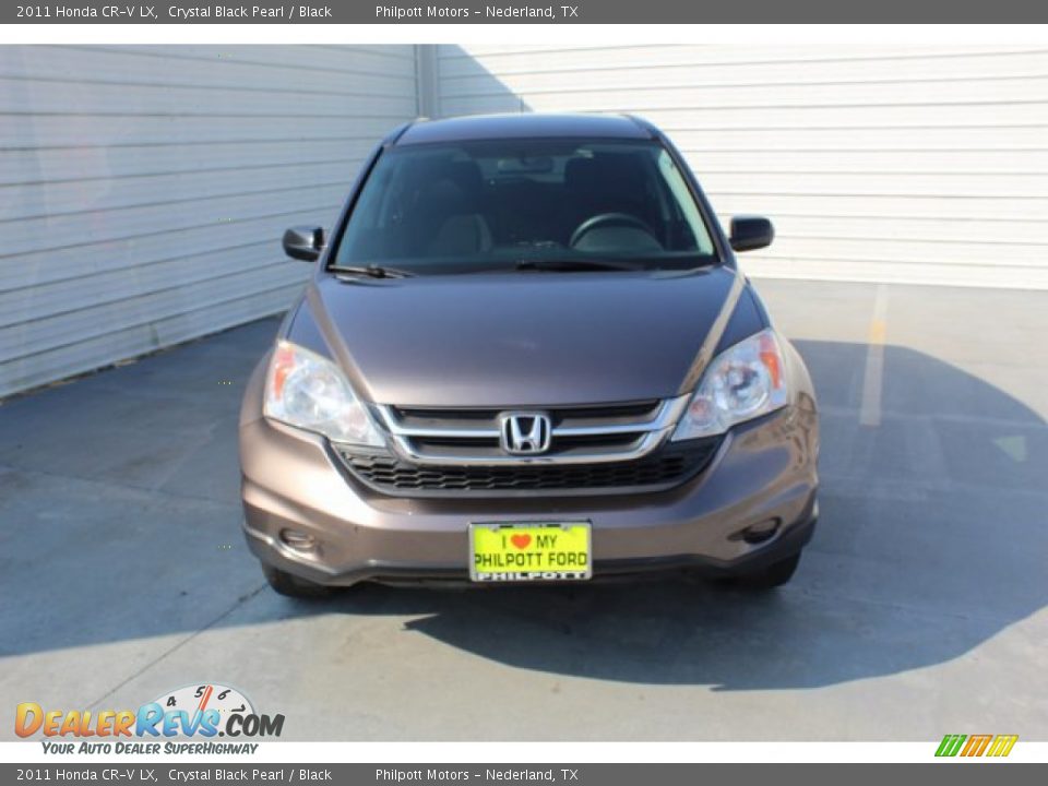 2011 Honda CR-V LX Crystal Black Pearl / Black Photo #3
