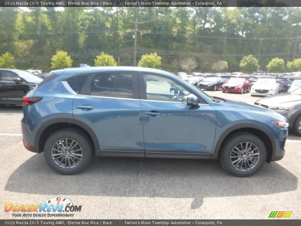 2019 Mazda CX-5 Touring AWD Eternal Blue Mica / Black Photo #1