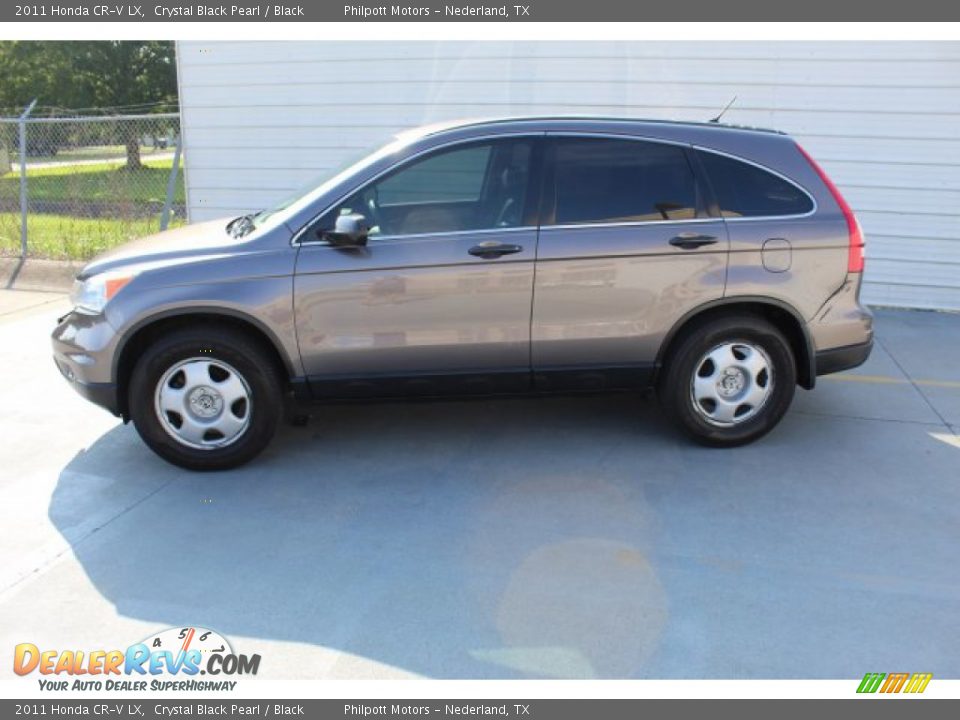 2011 Honda CR-V LX Crystal Black Pearl / Black Photo #5