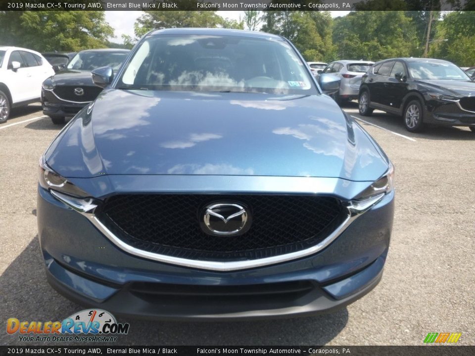2019 Mazda CX-5 Touring AWD Eternal Blue Mica / Black Photo #4