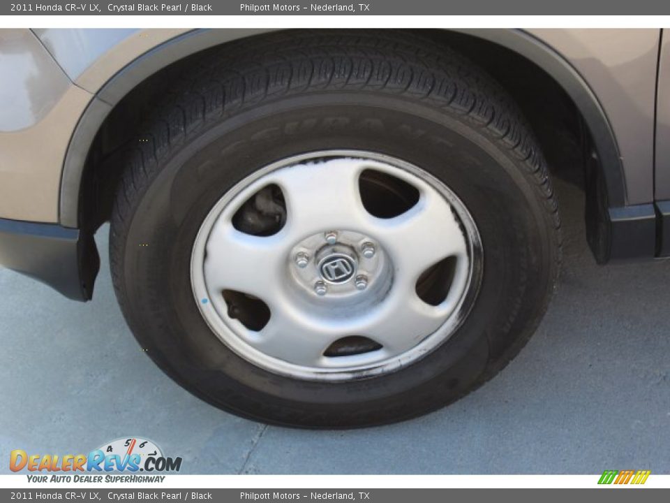 2011 Honda CR-V LX Crystal Black Pearl / Black Photo #6