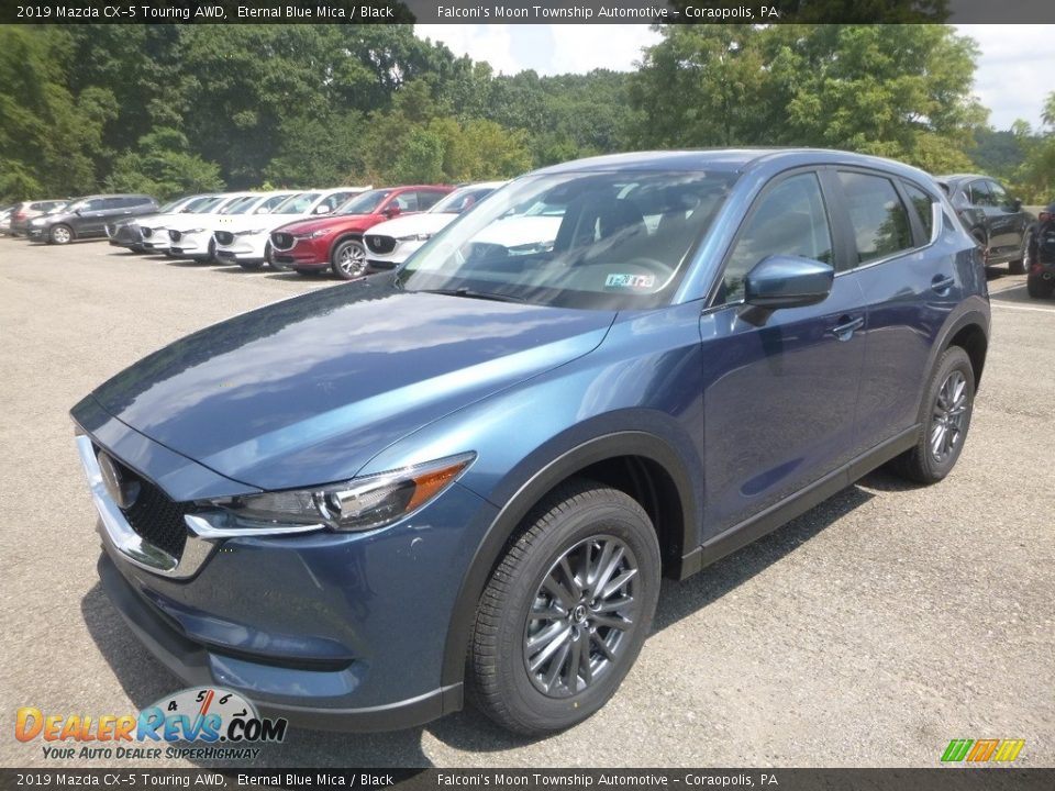2019 Mazda CX-5 Touring AWD Eternal Blue Mica / Black Photo #5