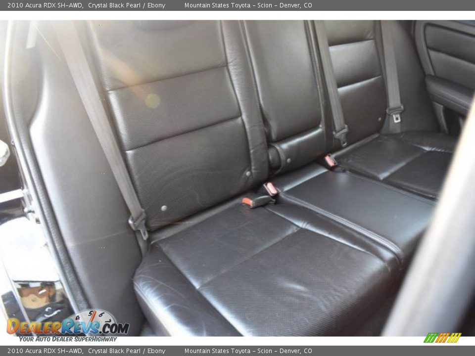 2010 Acura RDX SH-AWD Crystal Black Pearl / Ebony Photo #23