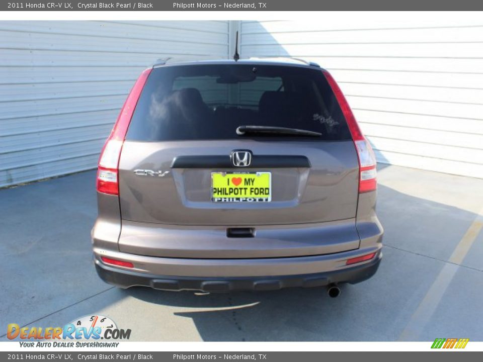 2011 Honda CR-V LX Crystal Black Pearl / Black Photo #8