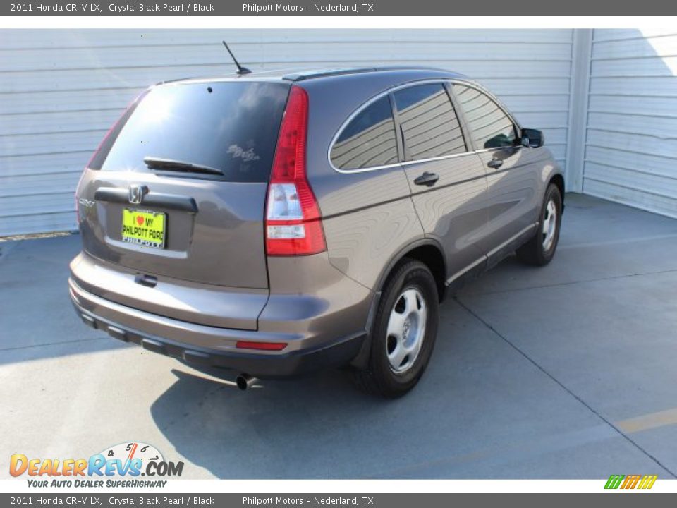 2011 Honda CR-V LX Crystal Black Pearl / Black Photo #9
