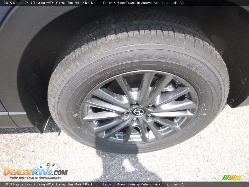 2019 Mazda CX-5 Touring AWD Eternal Blue Mica / Black Photo #7